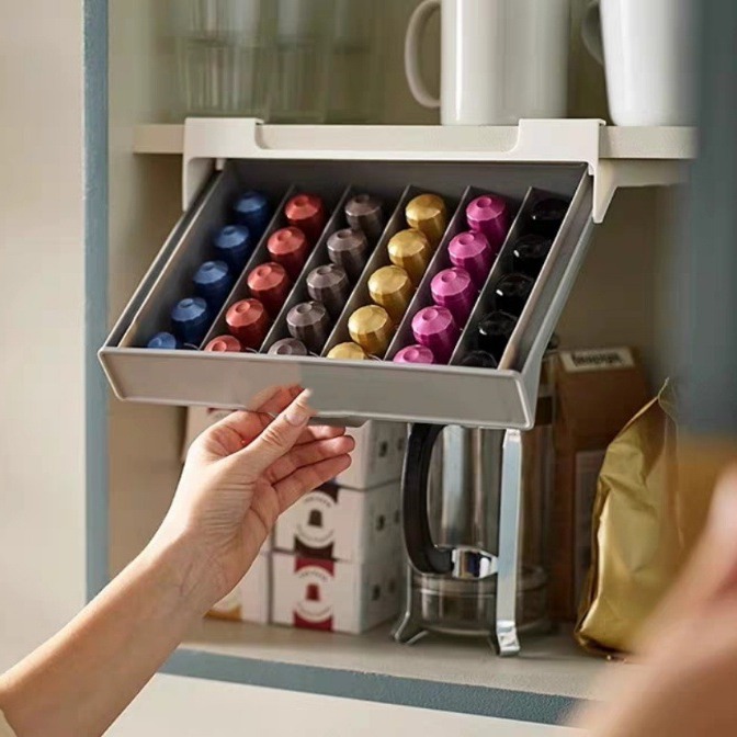 Coffee Equipment Organizer - Coffee Capsule Holder Capsule Coffee Tea