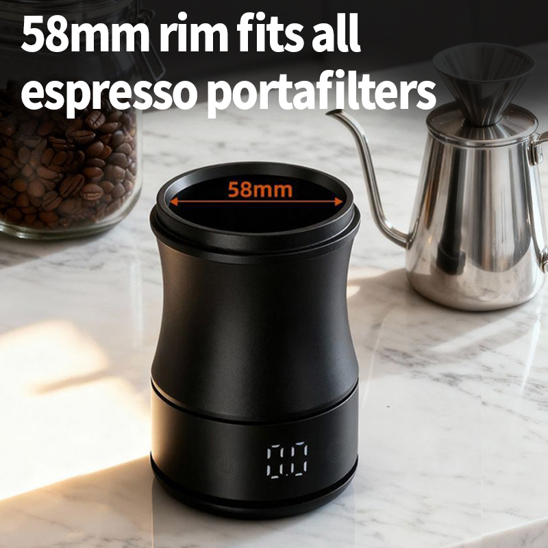 Espresso Tamper Set - OANKR 58mm Dosing Cup with 0.1g