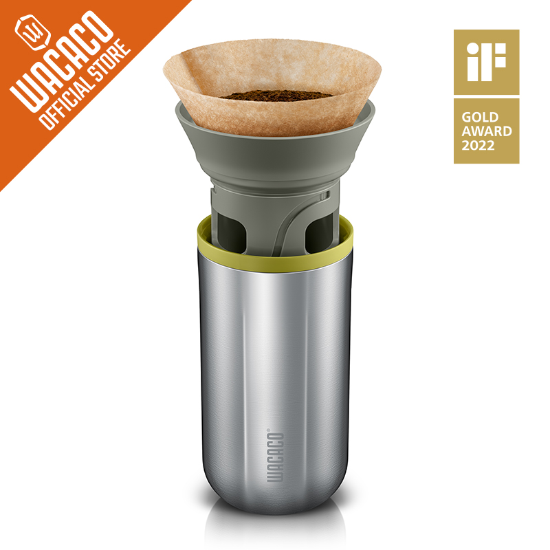 Coffee Equipment Pour Over - WACACO Cuppamoka Coffee Pot, Portable Drip