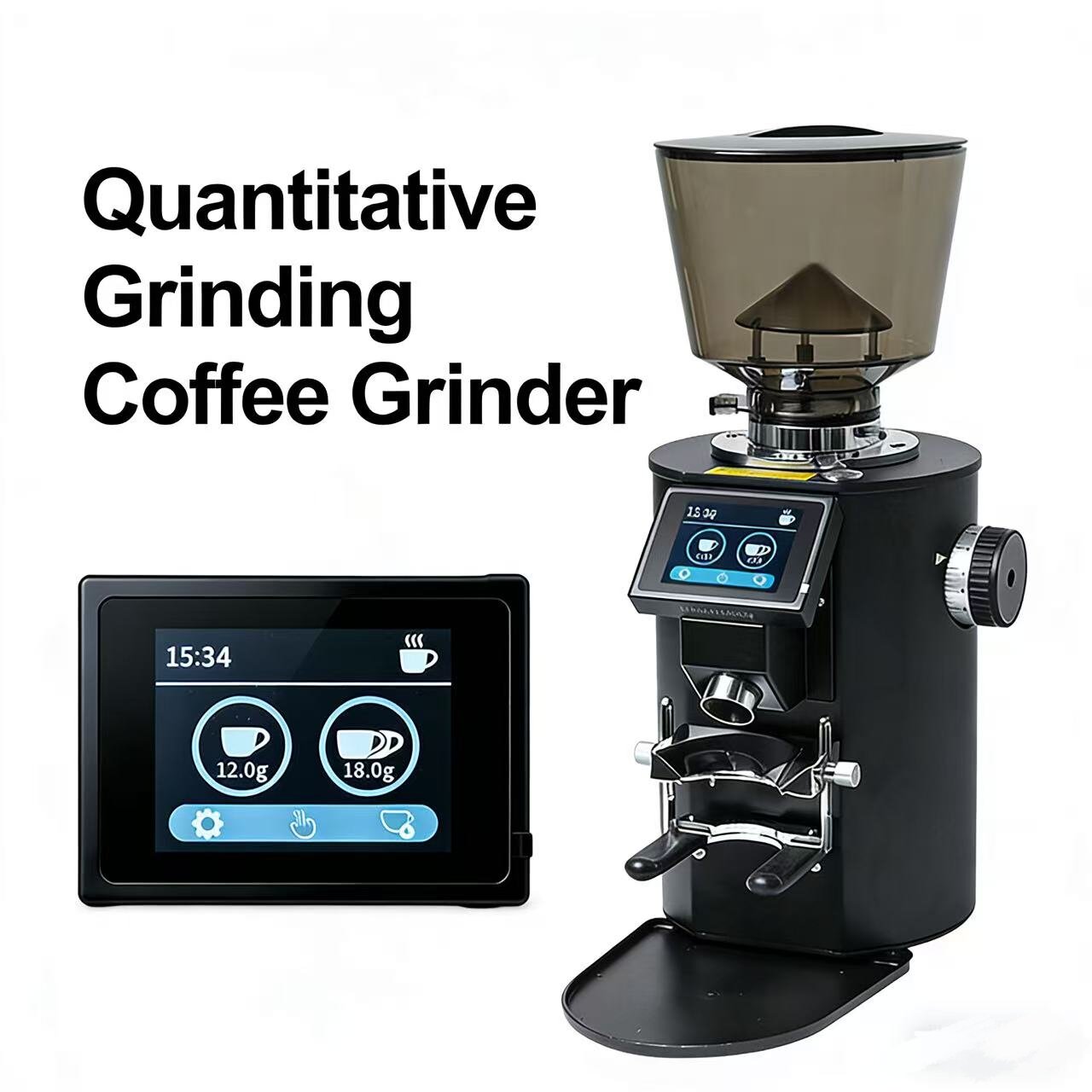 Coffee Grinder Burr Flat - 64mm Titanium Flat Burr Professional Commercial