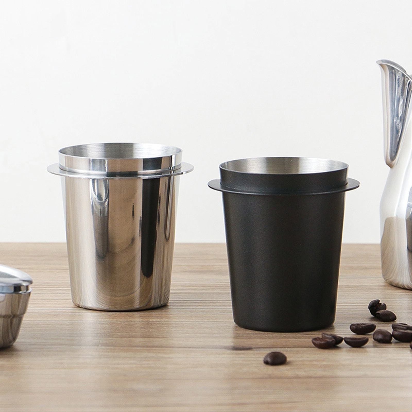Espresso Tamper Set - Coffee Dosing Cup Sniffing Mug for