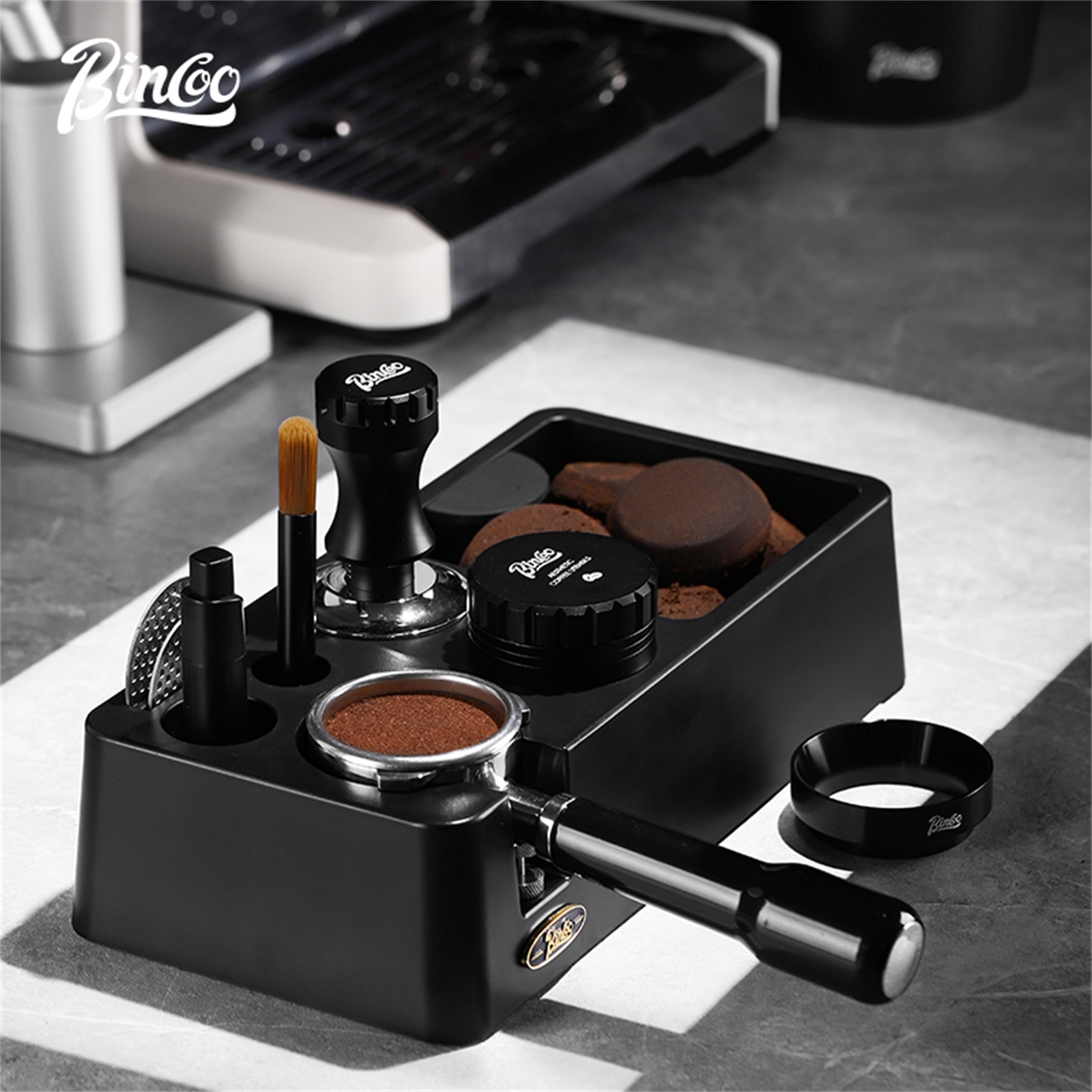 Bincoo Coffee Distributor 51/5 - Espresso Tamper Set 评论和价格