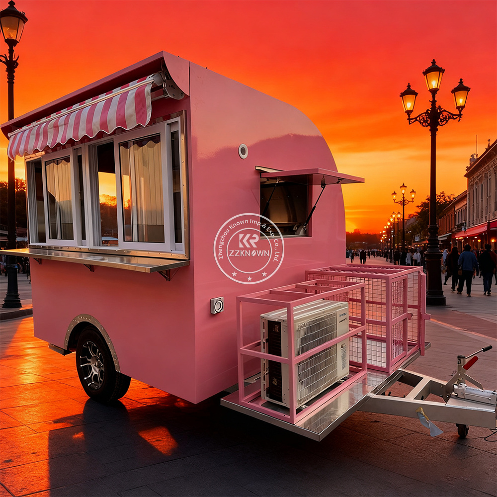 Outdoor Food Kiosk Foodtrailer - Coffee Equipment Manufacturers 评论和价格