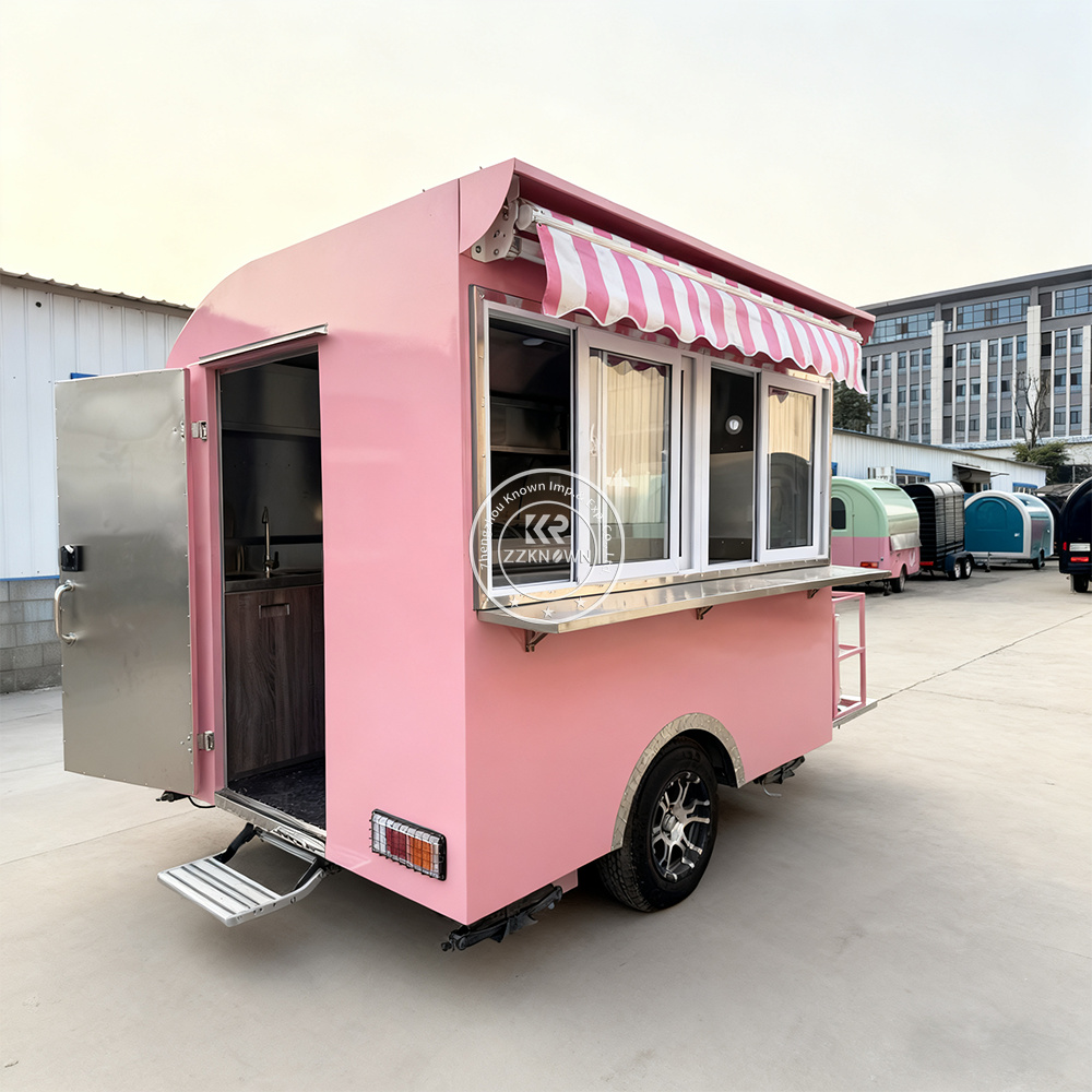 Outdoor Food Kiosk Foodtrailer - Coffee Equipment Manufacturers 评论和价格