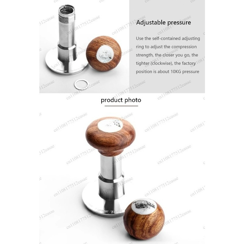 58mm Stainless Steel Espresso  - Espresso Tamper Set 评论和价格