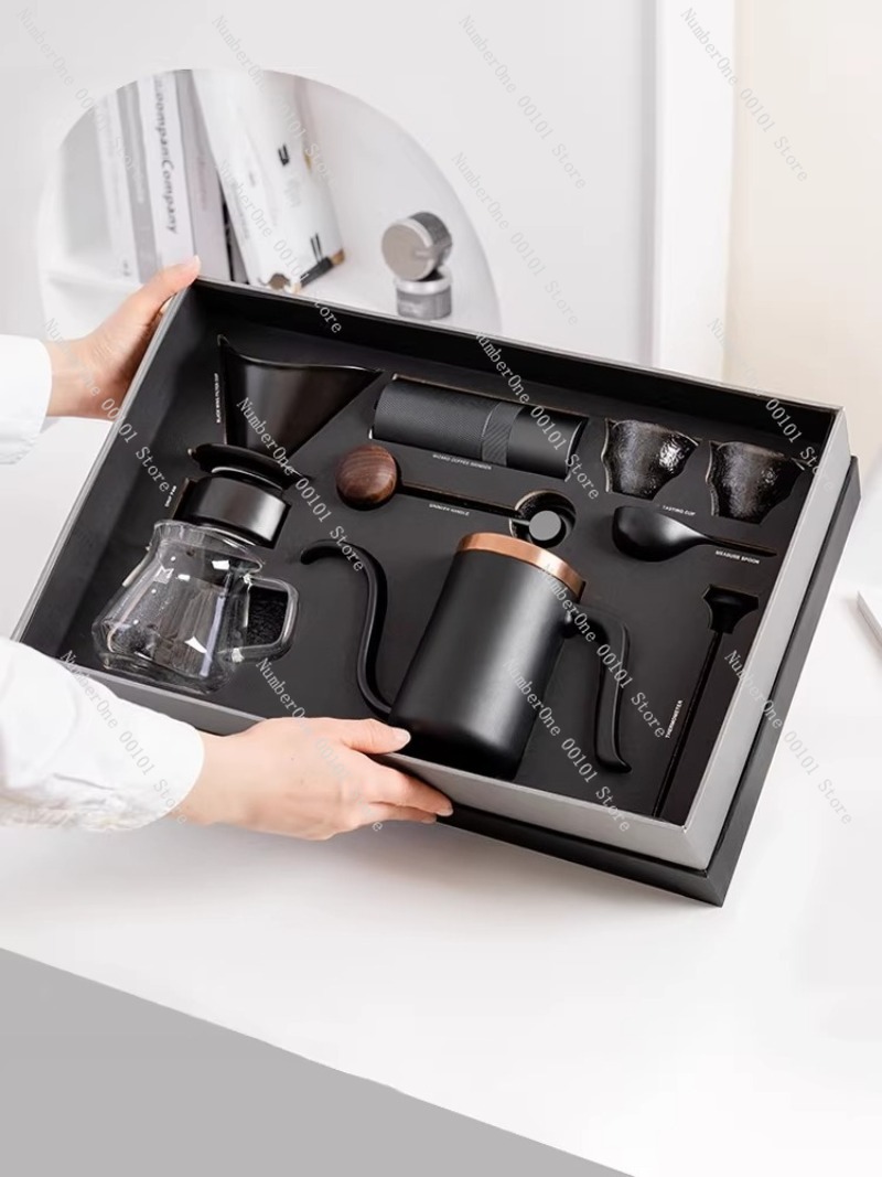 Manual Coffee Maker Set Gift B - Coffee Equipment Pour Over 评论和价格