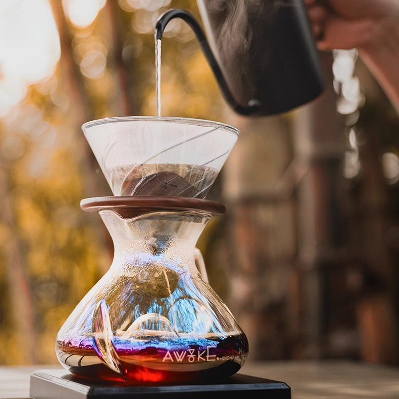 Pour Over Coffee Maker Glass C - Coffee Equipment Pour Over 评论和价格