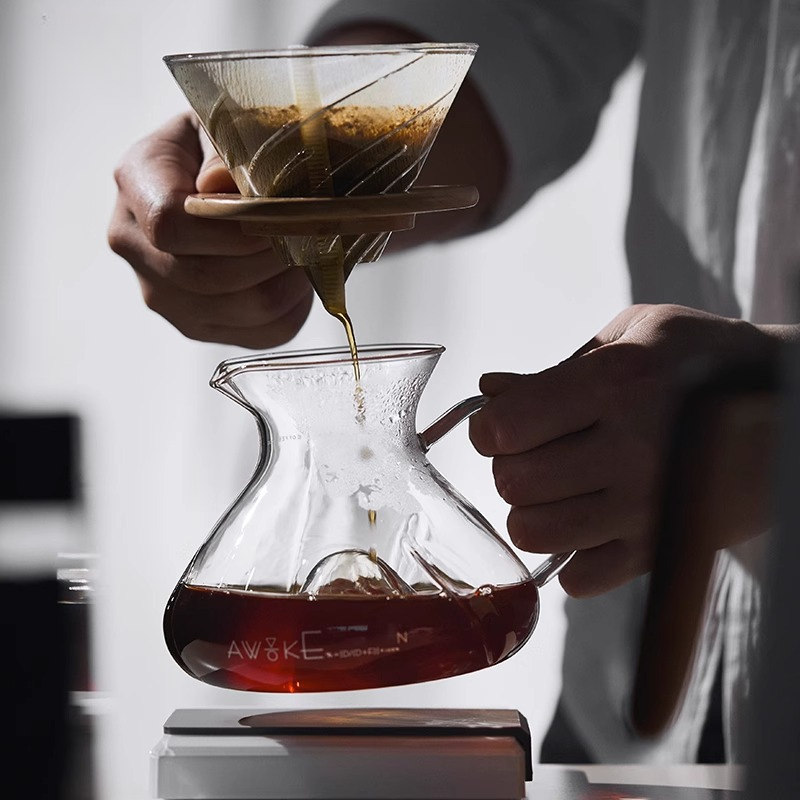 Pour Over Coffee Maker Glass C - Coffee Equipment Pour Over 评论和价格