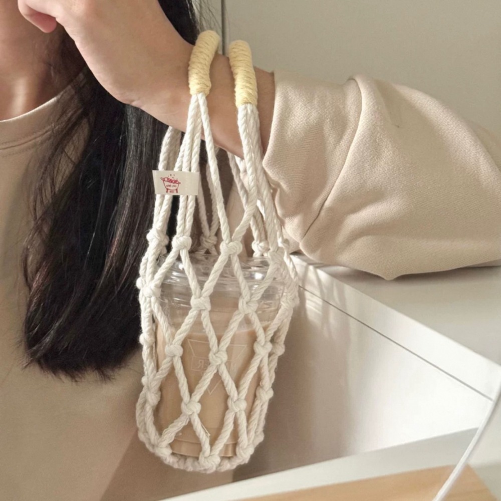 Portable Crochet Cup Holder Co - Coffee Equipment Organizer 评论和价格
