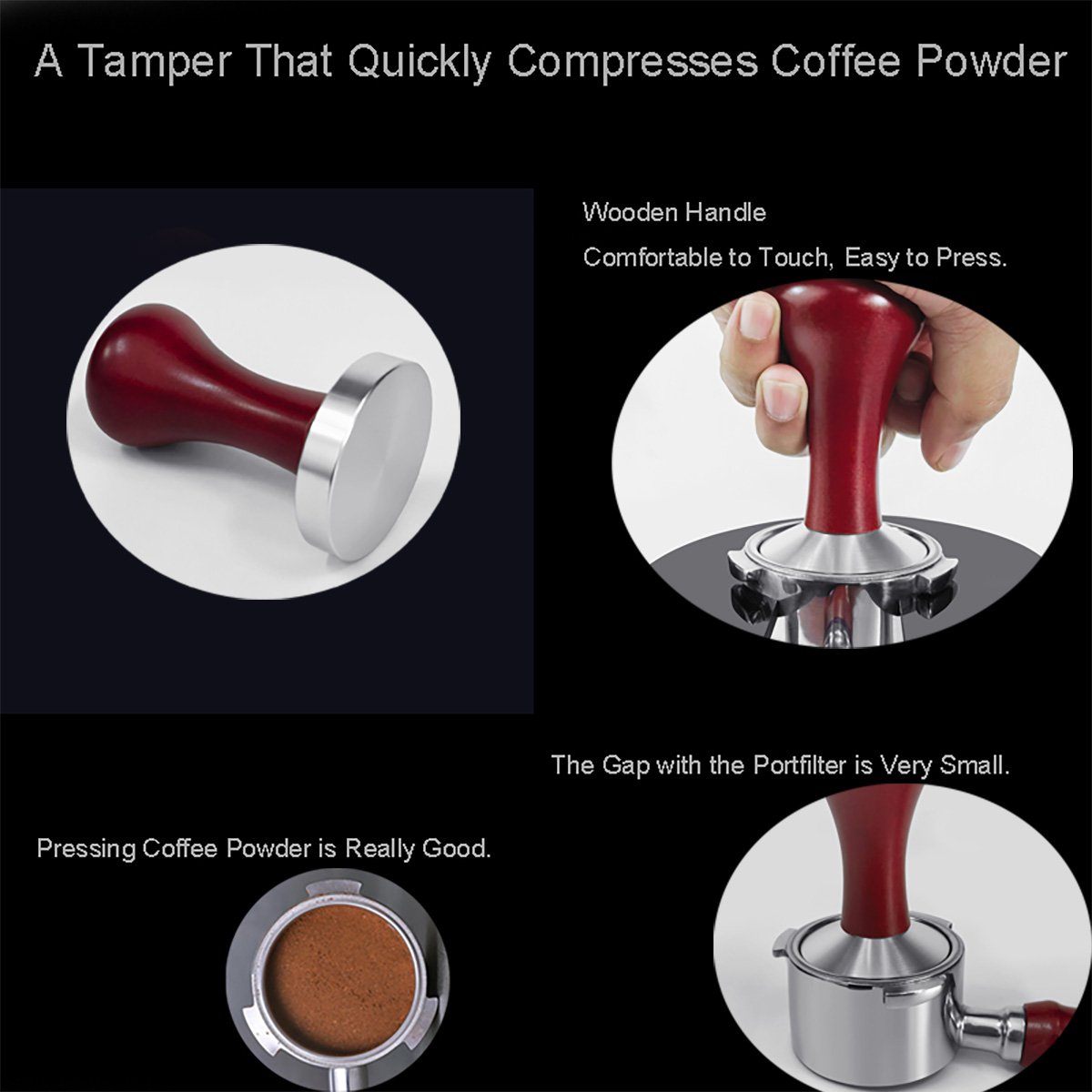 51mm 53mm 58mm Espresso Tamper - Espresso Tamper Set 评论和价格