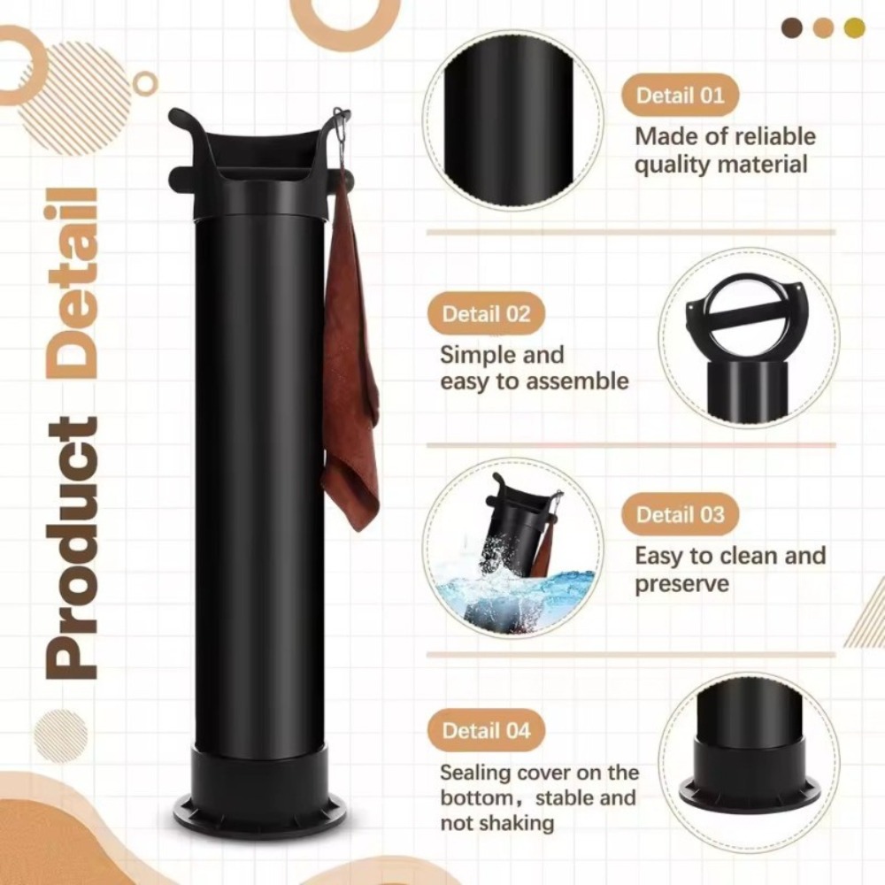 Large Capacity Coffee Knock Bo - Coffee Equipment Organizer 评论和价格