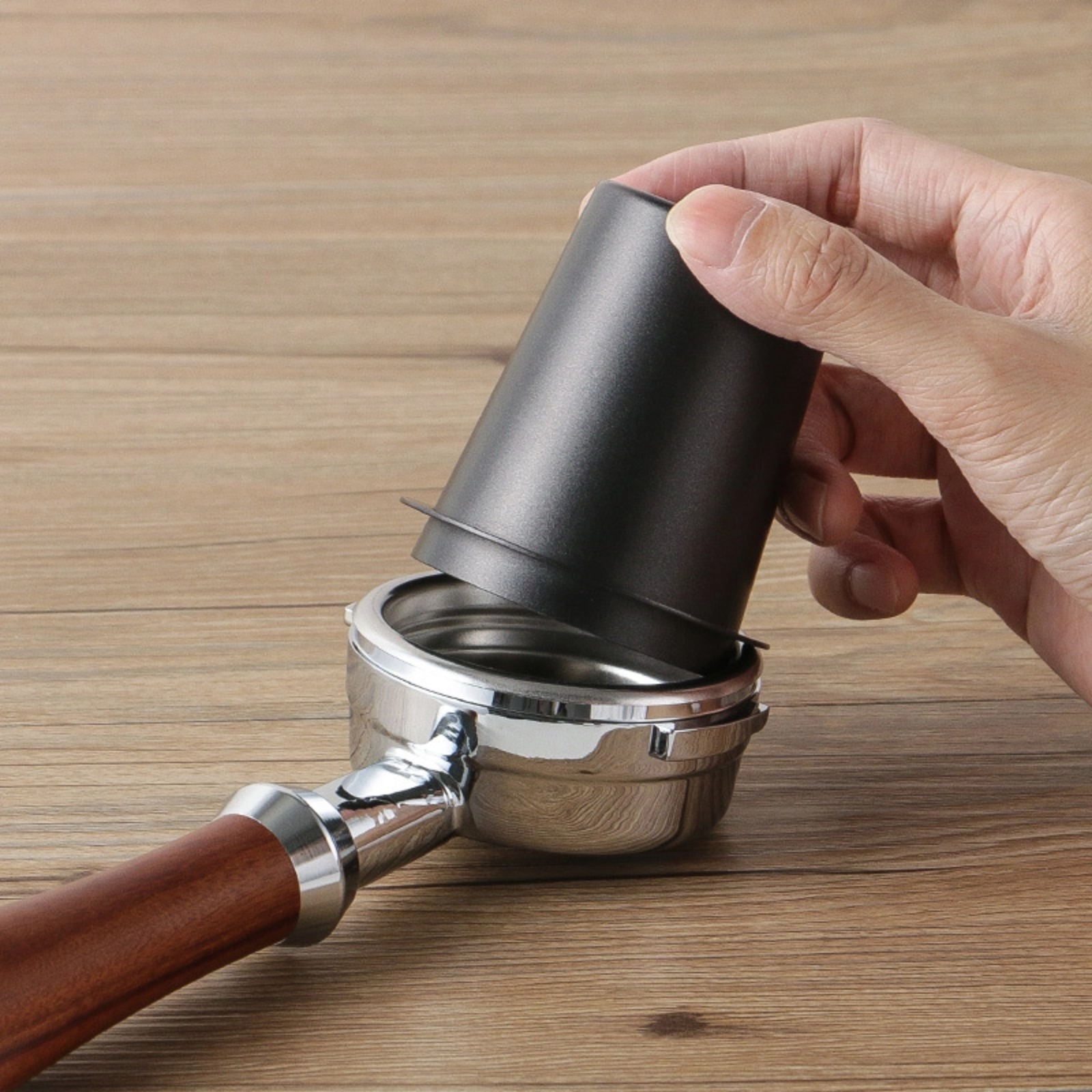 Coffee Dosing Cup Sniffing Mug - Espresso Tamper Set 评论和价格