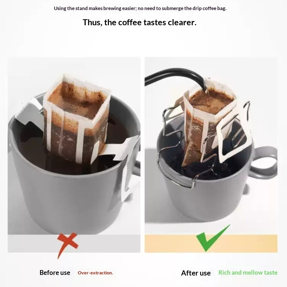 Coffee Bag Holder 304 Stainles - Coffee Equipment Organizer 评论和价格