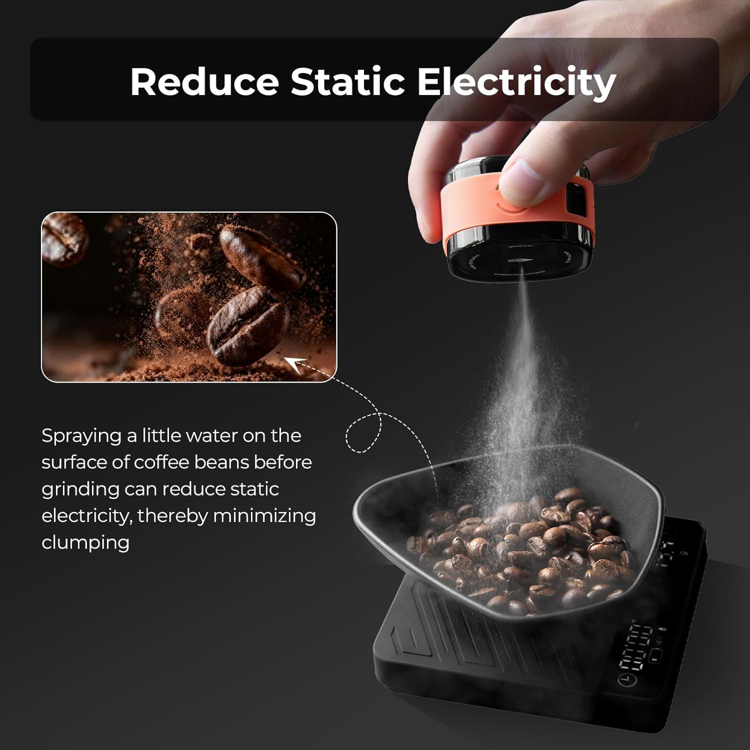 IKAPE Coffee Bean Atomizer,20m - Coffee Equipment Organizer 评论和价格